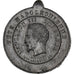 Francia, medalla, Fête Napoléonienne, (1848-1852), Hojalata, MBC+