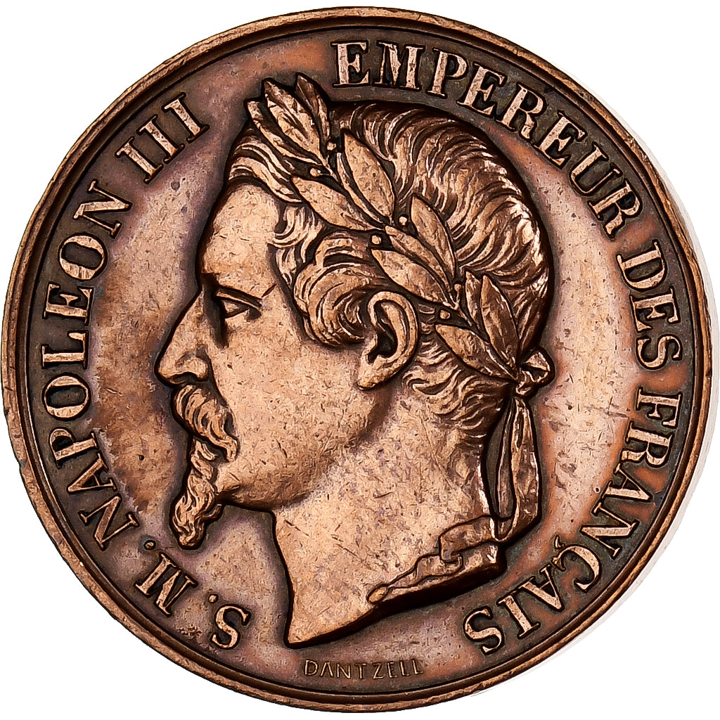 France, Médaille, Napoléon III, Election et proclamation de l'Empire, 1852