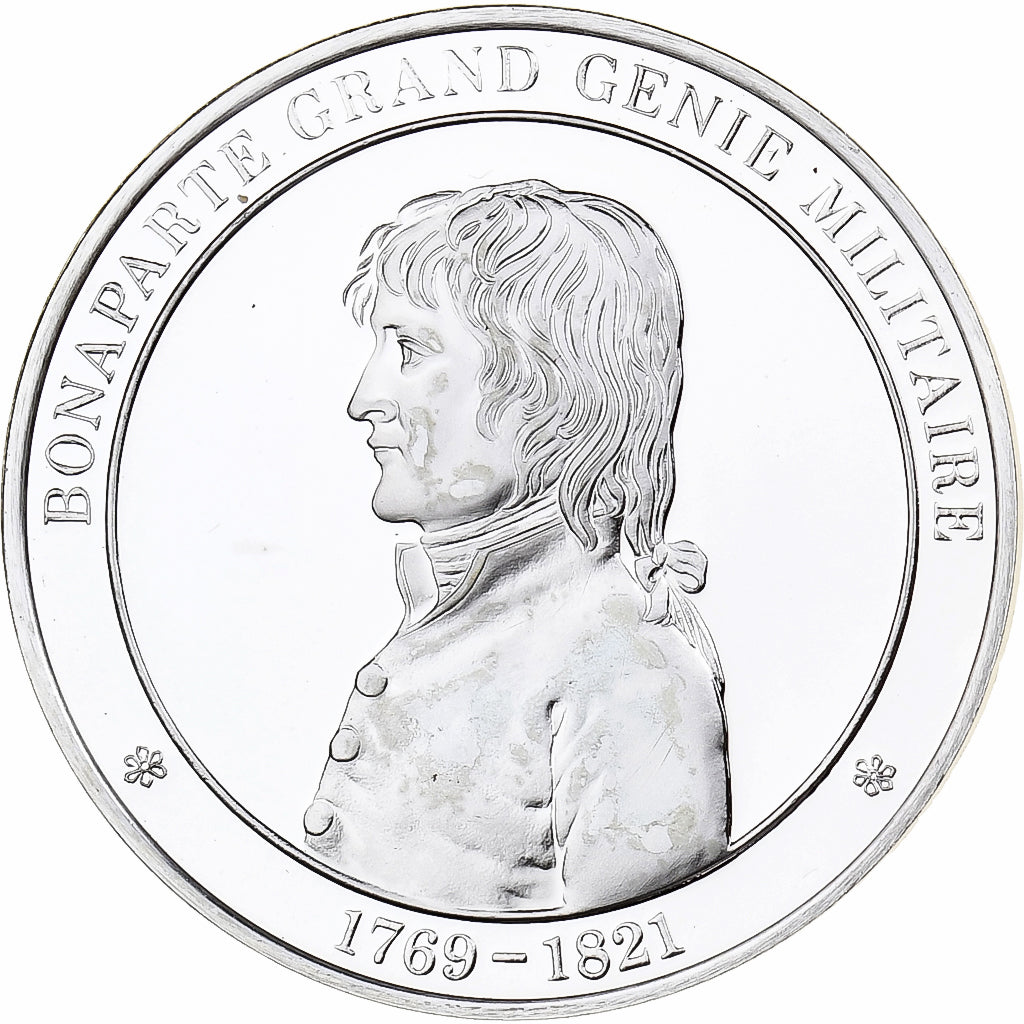 Francia, medalla, Bonaparte grand génie militaire, Plata, SC+