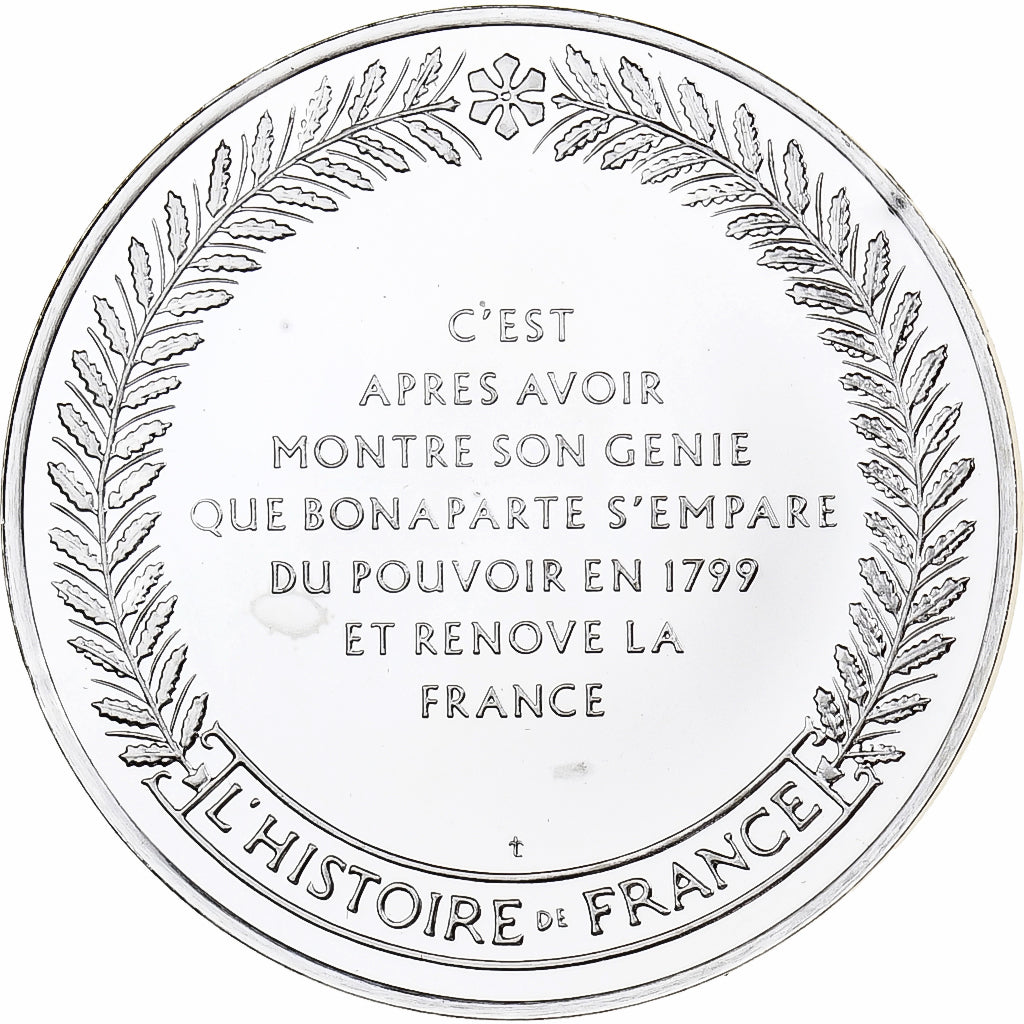 Francia, medalla, Bonaparte grand génie militaire, Plata, SC+