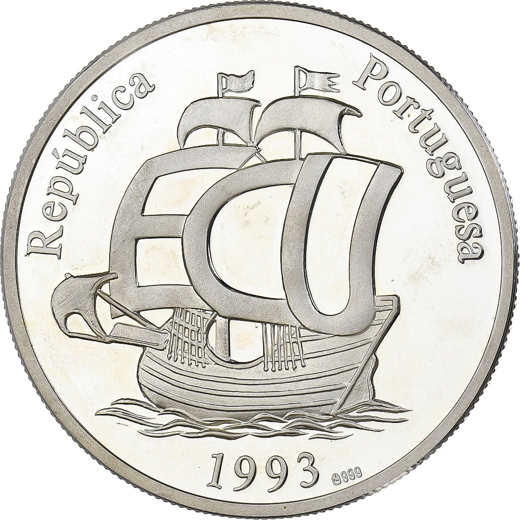 Portugal, Medal, Ecu, Vasco de Gama, Silver, AU(55-58)