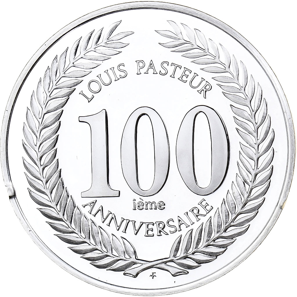 France, Médaille, 100ème Anniversaire de la Mort de Louis Pasteur, 1995