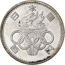Coin, Japan, Hirohito, 100 Yen, 1964, MS(60-62), Silver, KM:79
