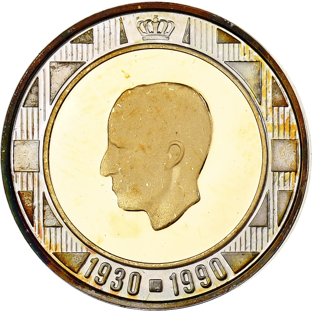 Belgien, 10 Ecu, 1990, Brussels, Gold And Silver, UNZ, KM:181