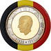 Belgien, 20 ECU, 1990, Brussels, Gold And Silver, UNZ