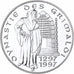 Monaco, Medal, Dynastie des Grimaldi, 1997, Silver, MS(65-70)