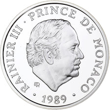 Monaco, Medal, 40 ème Anniversaire de Rainier III, 1989, Silver, MS(65-70)
