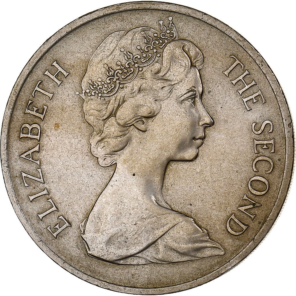 Isle of Man, Elizabeth II, Crown, 1970, Pobjoy Mint, Copper-nickel, AU(50-53)