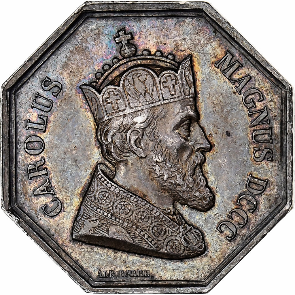 France, Token, Chefs d'Institution du Département de la Seine, 1847, Silver