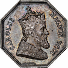 France, Token, Chefs d'Institution du Département de la Seine, 1847, Silver