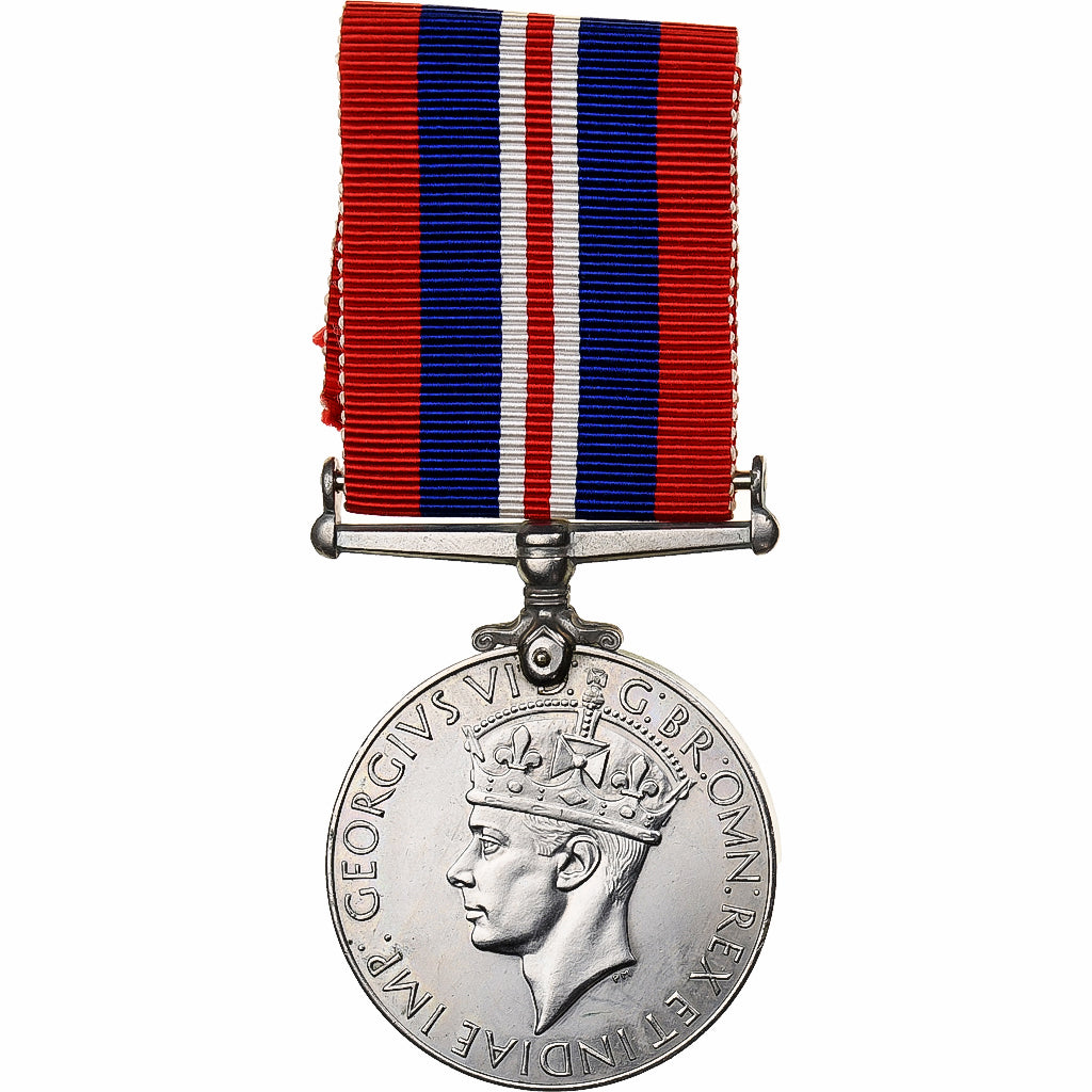 Reino Unido, War, Georges VI, medalha, 1939-1945, Não colocada em circulação
