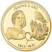 France, Medal, Jeanne d'Arc, History, MS(63), Vermeil, 40