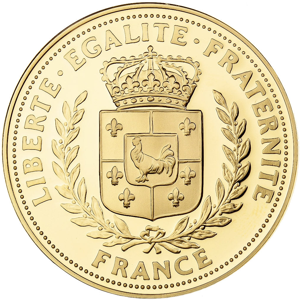 France, Medal, Jeanne d'Arc, History, MS(63), Vermeil, 40