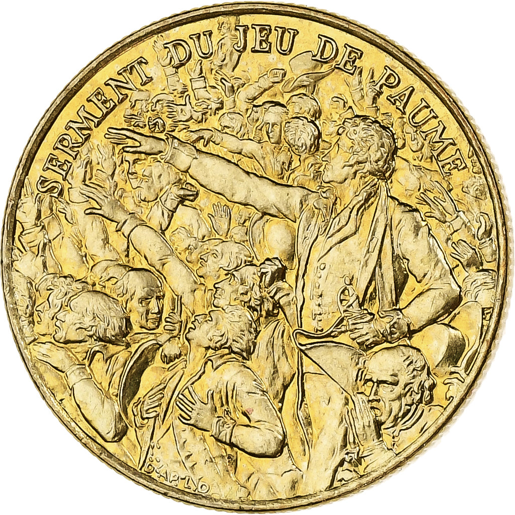 France, Médaille, Révolution Française, Serment du Jeu de Paume, 1989