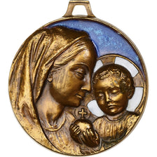 France, Medal, IHS, Marie, Bronze, AU(55-58)
