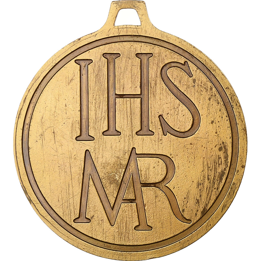 France, Medal, IHS, Marie, Bronze, AU(55-58)