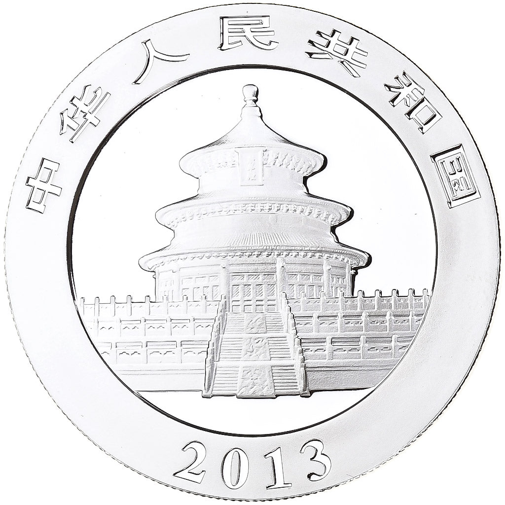 CHINA, PEOPLE'S REPUBLIC, 10 Yüan, 2013, Silver, MS(65-70)