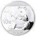 China, 10 Yüan, Panda, 2017, Plata, FDC, KM:New