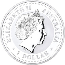 Münze, Australien, Year of the Pig, Dollar, 2007, 1 Oz, STGL, Silber
