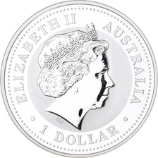 Australia, Dollar, Year of the Rabbit, 1999, 1 Oz, Silver, MS(65-70)