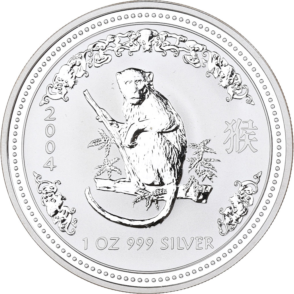 Australia, Elizabeth II, Dollar, 2004, Perth, Silver, MS(65-70), KM:674