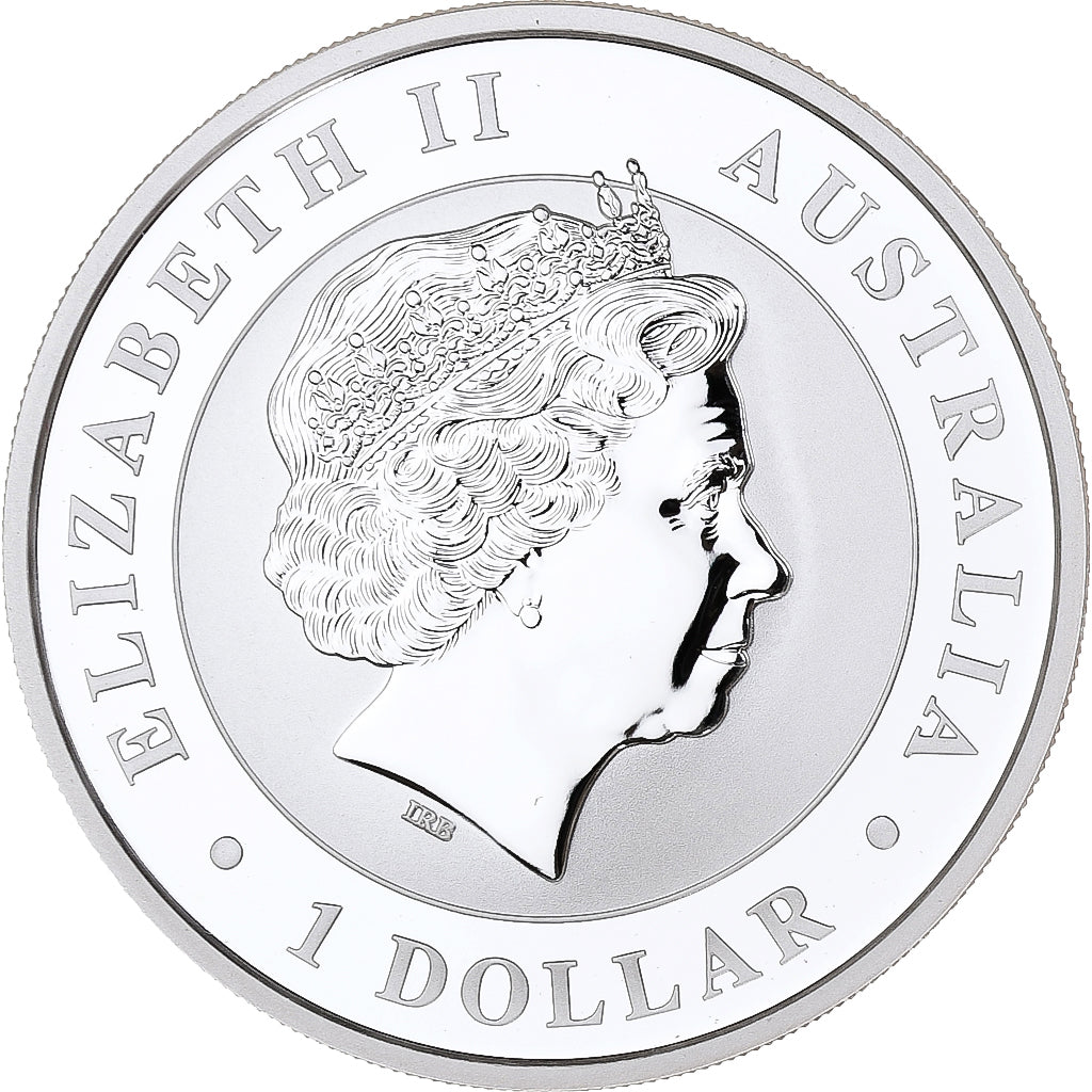 Australia, Elizabeth II, 1 Dollar, Australian Wedge-Tailed Eagle, 2017, Royal
