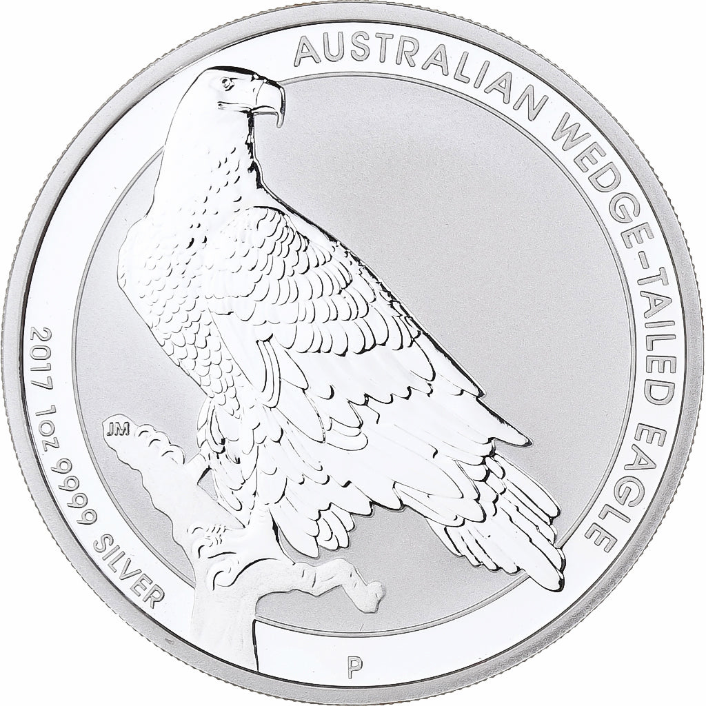 Australia, Elizabeth II, 1 Dollar, Australian Wedge-Tailed Eagle, 2017, Royal