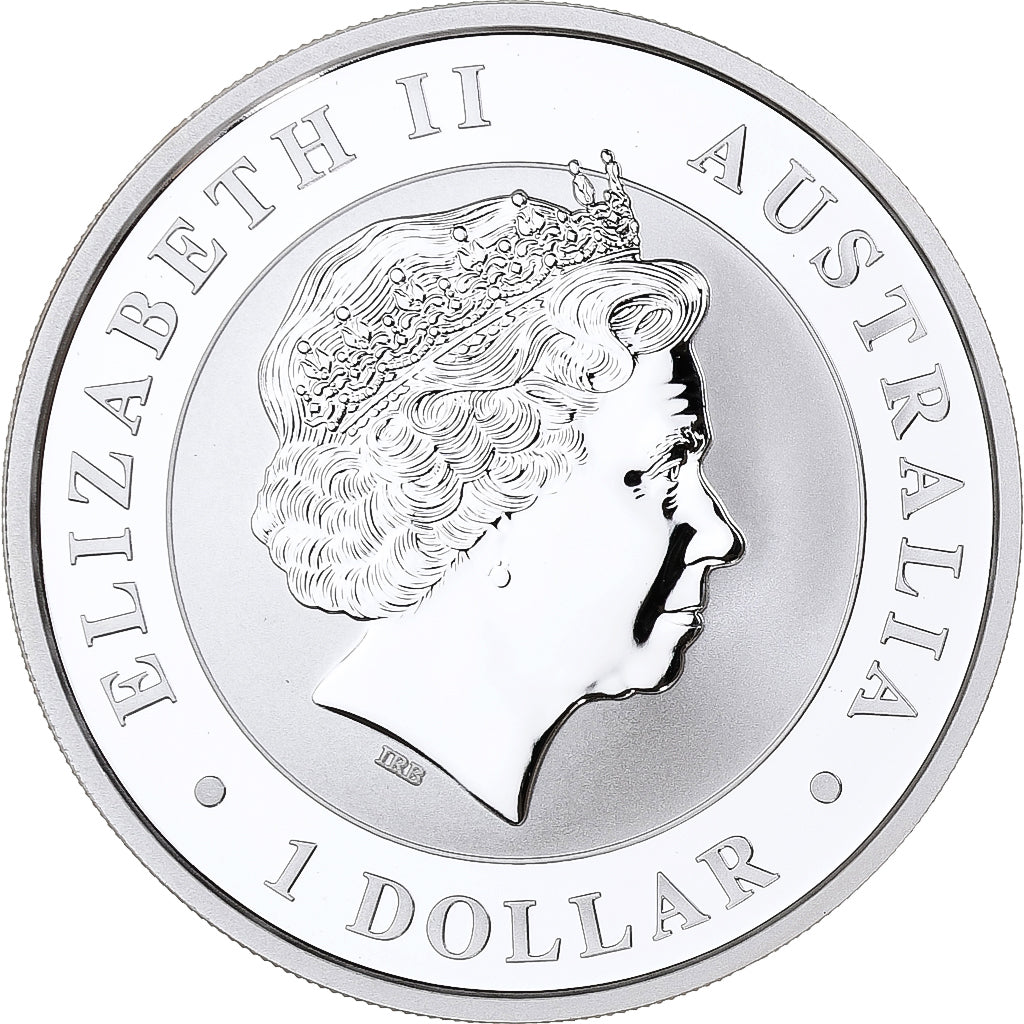 Australia, Dollar, Australian Kookaburra, 2017, Bullion, Silver, MS(65-70)
