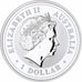Australia, 1 Dollar, Australian Kookaburra, 2005, 1 Oz, Silver, MS(65-70)
