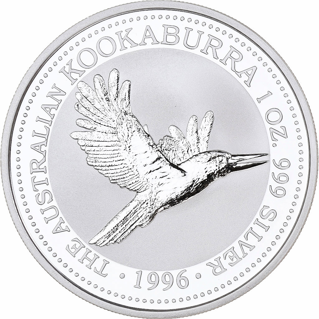 Australia, 1 Dollar, Australian Kookaburra, 1996, 1 Oz, Plata, FDC