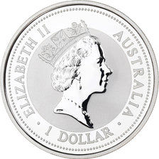 Australia, 1 Dollar, Australian Kookaburra, 1998, 1 Oz, Silver, MS(65-70)