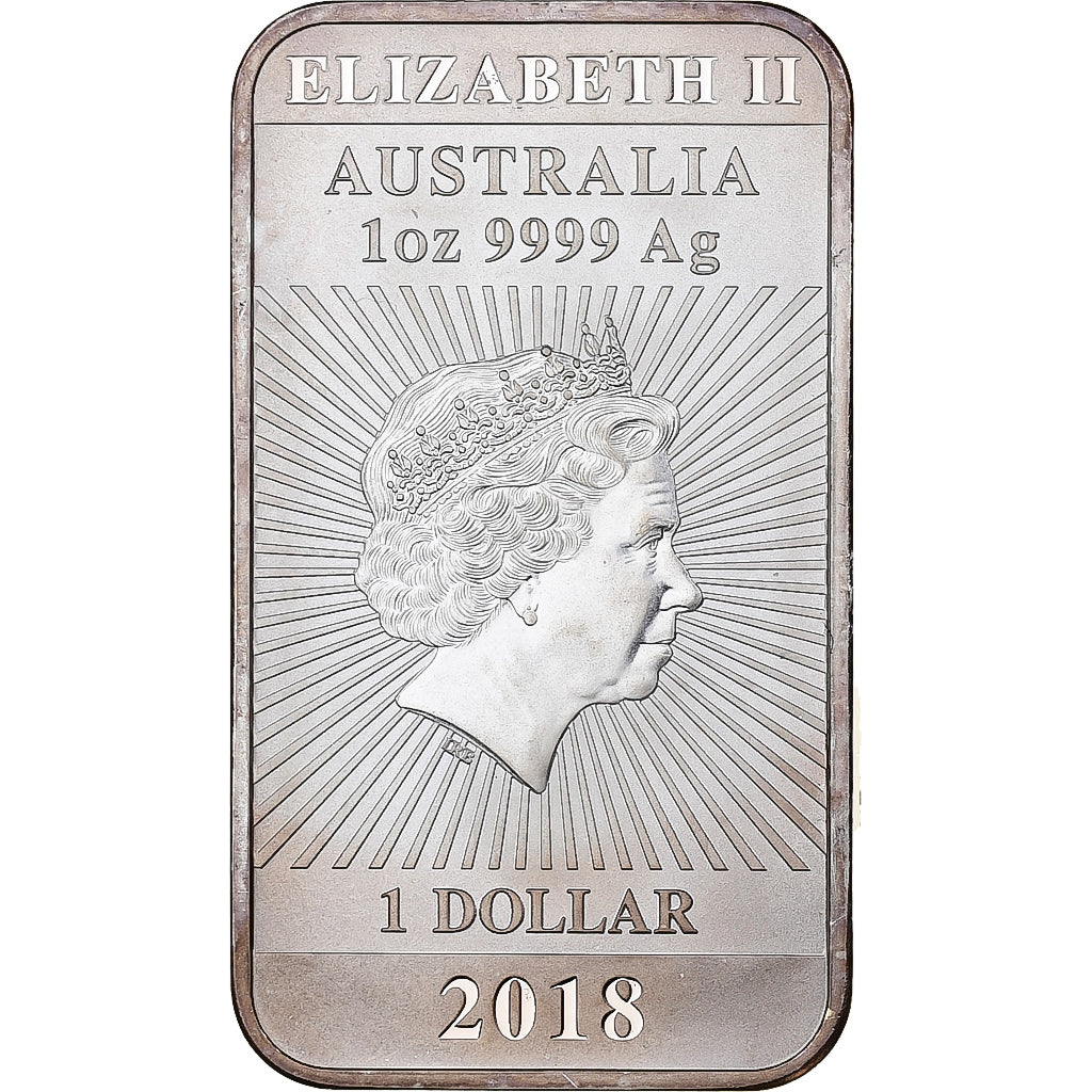 Australia, Elizabeth II, 1 Dollar, Chinese Dragon, 2018, Royal Australian Mint