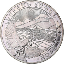 Armenia, 500 Dram, Noah's Ark, 2017, 1 Oz, Srebro, MS(64)