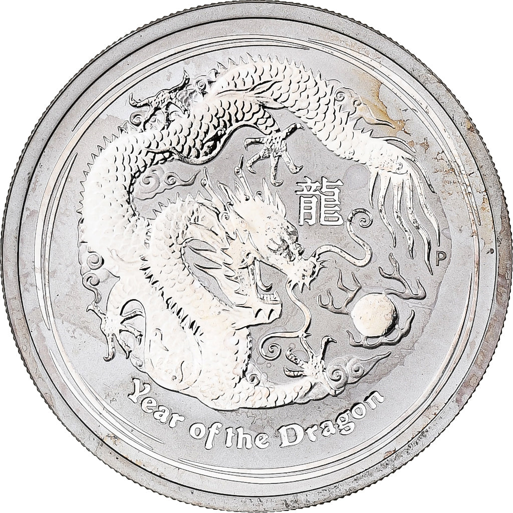 Australia, Elizabeth II, 50 Cents, 2012, Perth, Silver, MS(63), KM:1663