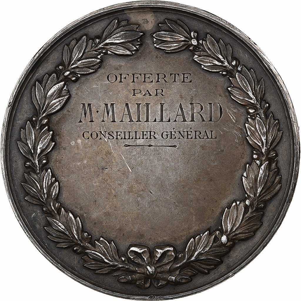 France, Medal, Régates de Duclair, Silver, Bescher, AU(50-53)