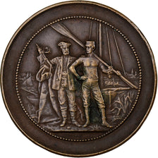 France, Medal, Régates de Villequier, Bronze, Desaide, EF(40-45)