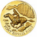 Stany Zjednoczone Ameryki, medal, Pony Express Rider, 1972, Vermeil, MS(63)