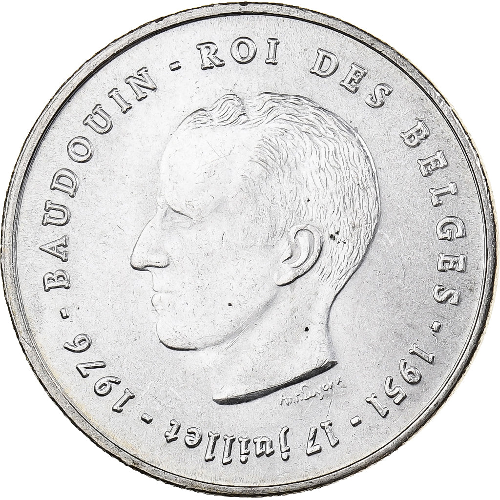 Belgium, 250 Francs, 250 Frank, 1976, AU(55-58), Silver, KM:157.1