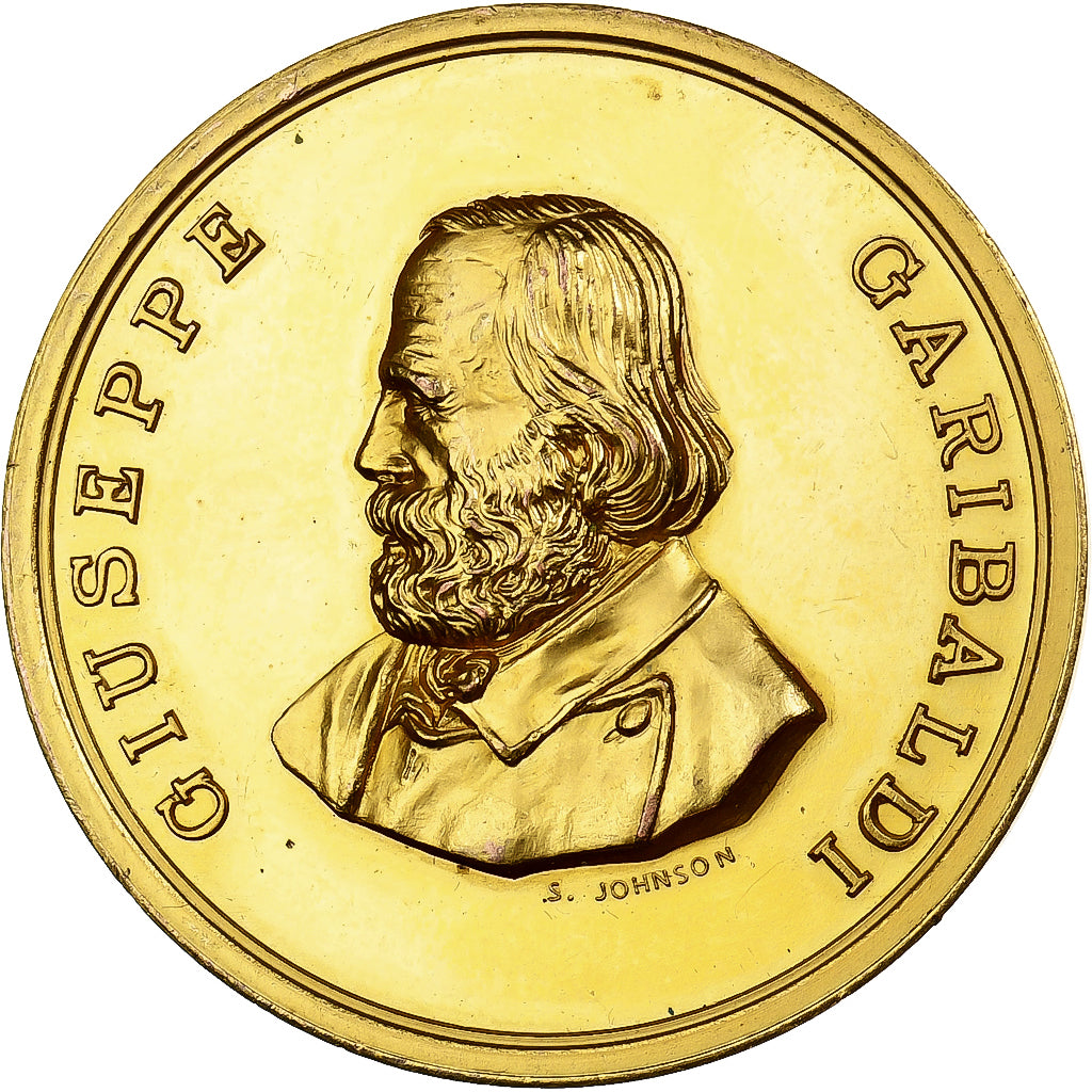 Italie, Médaille, Giuseppe Garibaldi, Centenario dell'Unita d'Italia, 1961