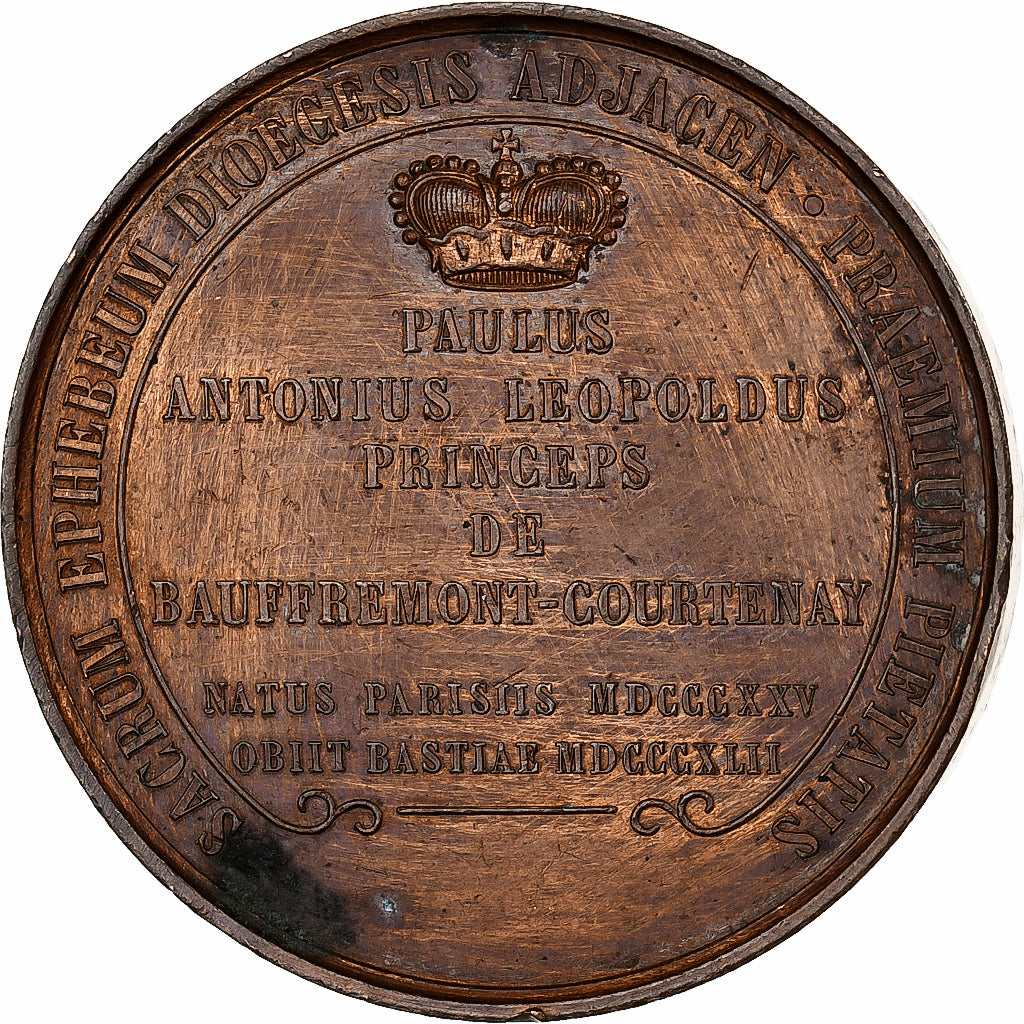 France, Médaille, Paul Antoine Léopold, Prince de Bauffremont-Courtenay