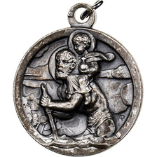 France, Medal, Saint Christophe, Silvered bronze, AU(55-58)