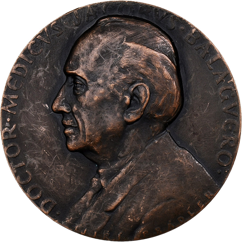 Spanien, Medaille, Jacobus Balaguero, 1968, Bronze, SS