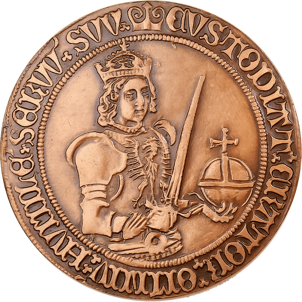 France, Medal, Reproduction, Réal d'argent de Maximilien de Habsbourg et