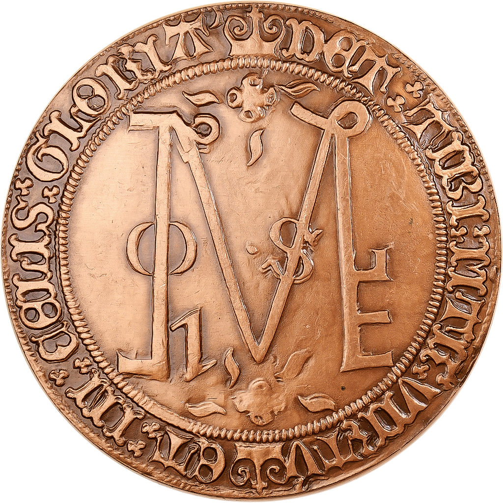 France, Medal, Reproduction, Réal d'argent de Maximilien de Habsbourg et