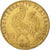 França, 10 Francs, Marianne, 1901, Paris, Dourado, EF(40-45), Gadoury:1017