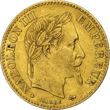 Frankreich, Napoleon III, 10 Francs, 1862, Strasbourg, Gold, SS, Gadoury:1015