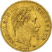 Francja, Napoleon III, 10 Francs, 1862, Strasbourg, Złoto, EF(40-45)