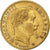 França, Napoleon III, 10 Francs, 1865, Paris, Dourado, EF(40-45), Gadoury:1015