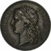 France, Medal, Exposition universelle de Paris, 1878, Copper, Barre, EF(40-45)