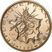 Francja, 10 Francs, Mathieu, 1974, Paris, FDC, Mosiądz niklowy, MS(65-70)
